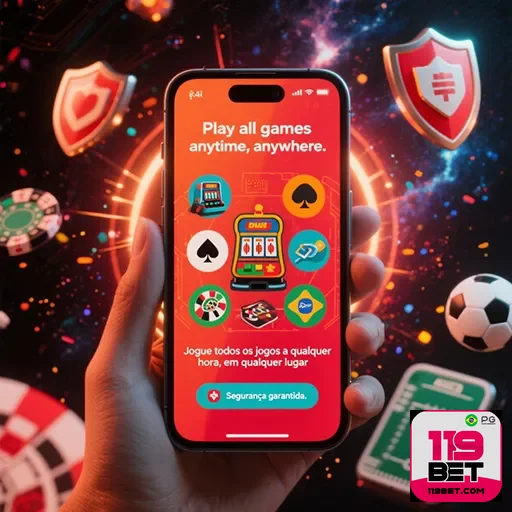 Suporte dedicado em português e atenção à segurança - 119bet
