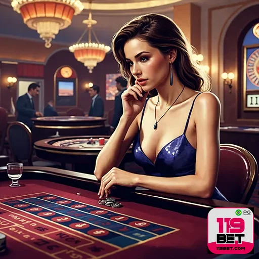 Imagem relacionada ao 119bet Casino mostrando jogos e apostas online, destacando o site 119bet.
