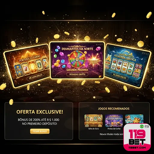 Imagem de bônus de boas-vindas em casino online e jogos ao vivo